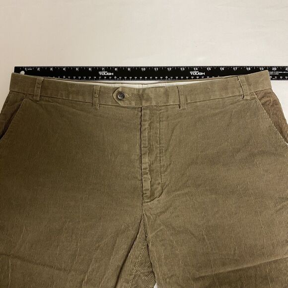 Lauren Ralph Lauren Corduroy Pants Men's 38x30 Beige Straight Classic Trousers - Picture 10 of 15